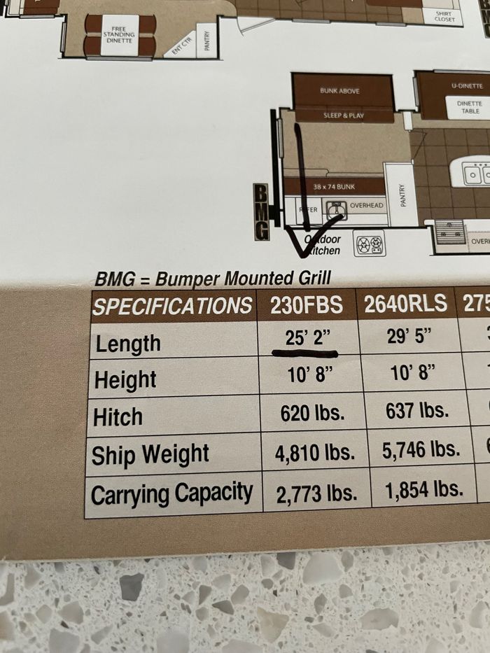 Prime Time Mfg Tracer Touring Edition Ultra Lite 230 FBS 2015 Used RV for Sale in Chilliwack