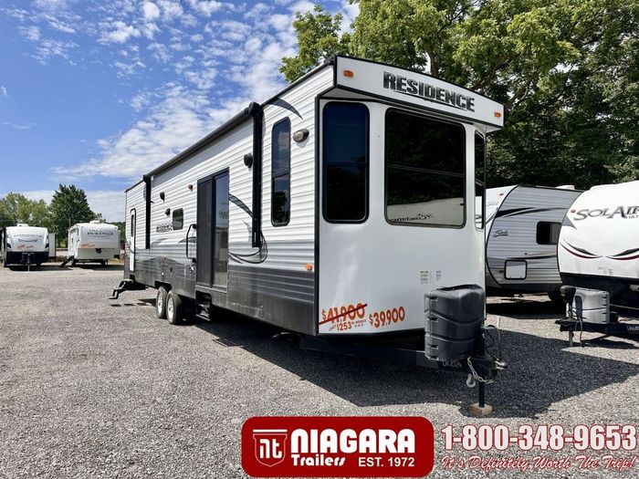 KEYSTONE RESIDENCE 405FL 2015 Used RV for Sale in St. Davids, Ontario